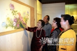 刘子明个人画展在福州举行　展出工笔重彩画53幅 - 福州新闻网