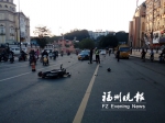 福州一男子骑摩托迎面撞上出租车　骑手当场死亡 - 福州新闻网