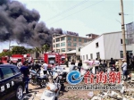 漳州一食品厂突发大火 百余村民扑救2个多小时 - 新浪