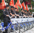 晋安岳峰镇开展平安宣传活动 设自行车治安巡逻队 - 福州新闻网