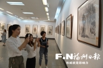 福州文明同行书画摄影展开展 共展出作品100余件 - 福州新闻网