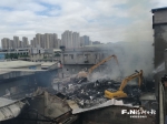鼓四村附近物流仓库起火　大量货物与汽车被烧毁 - 福州新闻网