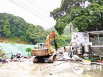 福州鼓山鳝溪遭垃圾倾倒　景区已拆两千平米违建 - 福州新闻网