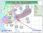 中央气象台今日6时发布台风“泰利”路径图。 - 新浪