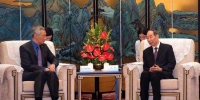 福建省委书记尤权在厦门会见新加坡总理李显龙 - 新浪