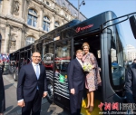 2016年荷兰国王夫妇在巴黎亲自体验金旅新能源客车 - 福建新闻