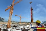 东湖VR小镇二三期进入钢结构主体施工 - 福州新闻网