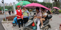 长乐街头党员志愿者成美丽风景 - 福州新闻网