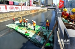大庆河清淤即将完成　下月底安装液压钢坝调节水流增强活力 - 福州新闻网