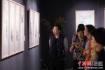 《逆光之行》林莉作品展福州举行 水墨精品夺人眼球 - 福州新闻网