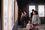 《逆光之行》林莉作品展福州举行 水墨精品夺人眼球 - 福州新闻网