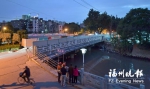 福州地铁成功穿越凤坂河桥 距离桥桩最窄处仅余0.25米 - 福州新闻网