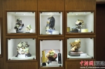 图为仙游石艺文化城所展出的石雕作品。朱晨辉 摄 - 福建新闻