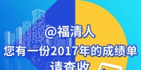 @福清人，您有一份2017年的成绩单，请查收 - 福州新闻网