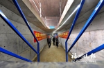已建成的前屿西路综合管廊宽3.6米、高3.5米。 - 新浪