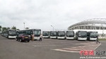 抵达加蓬利伯维尔的首批中国智能公交 - 福建新闻