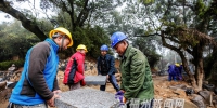 福山（郊野）生态公园二期奋力攻坚 工人春节留守 - 福州新闻网