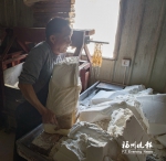 闽清茶口的粉干凭啥卖到国外？ 好水出好粉，工匠还得会“观天象” - 福州新闻网