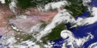 7月11日9时45分风云二号卫星云图（图片来源：中央气象台） - 福建新闻