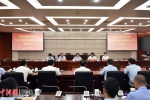 福建省高级人民法院与中国人保财险福建省分公司共同举办《保险战略合作协议》签约仪式。苏新宏 摄 - 福建新闻