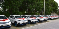 “福汽商务行”推出的东南DX3纯电动车型。 - 福建新闻