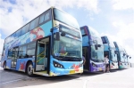 平潭首期6辆双层观光巴士投入运营。采访者供图 - 新浪