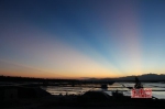 泉港山腰盐场：台风蓝夕阳红 天空之境“盐”值爆表 - 新浪
