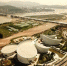 海峡文化艺术中心占地15万平方米，宛如一朵巨型茉莉花盛开在闽江江畔 王东明 摄 - 福建新闻