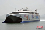 资料图：台湾客货船“丽娜轮”由台北港直航平潭。中新社发 张斌 摄 - 福建新闻