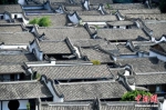 资料图：从高处鸟瞰有“中国明清建筑博物馆”之称的福州三坊七巷。中新社记者 王东明 摄 - 福建新闻