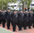 福州机场出入境边防检查站全体边检警察进行集体宣誓。　李晓烺 摄 - 福建新闻