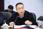 吴钟民表示，2019年，三明市委抢抓机遇、主动作为，推动军民融合发展各项工作在三明落地生根。李南轩 摄 - 福建新闻
