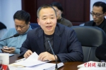 詹仁光表示，南平市将积极培育军民融合项目，进一步优化充实军民融合企业目录。李南轩 摄 - 福建新闻