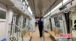 福州地铁2号线正式进入为期三个多月的空载试运行。　包书平　摄 - 福建新闻