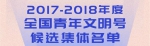 赞！福建这些集体拟被评为2017-2018全国青年文明号 - 福建新闻