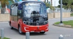 图为无人驾驶巴士在以色列测试。福汽集团供图 - 福建新闻