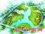 环马銮湾岸线景观带效果图。（马銮湾新城开发建设总指挥部供图） - 新浪