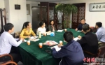 健康之路团队造访北京屈正爱心基金会，就开展公益项目合作进行座谈交流，图为座谈会现场。 主办方 供图 - 福建新闻