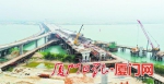 重点控制性工程南港特大桥完成箱梁浇筑。（本组图/厦门日报记者 王协云 摄） - 新浪