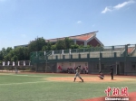 图为2019年海峡杯(翔安)青少年棒球邀请赛比赛现场 黄咏绸 摄 - 福建新闻