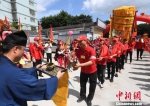 福州闽王庙前举行会香仪式。　记者刘可耕 摄 - 福建新闻