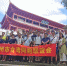 　　21日，福州市台联主办“2019年在榕台胞中秋国庆联谊活动”在福州举行。图为部分台胞在镇海楼前合影留念。　郑江洛 摄 - 福建新闻