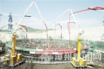 漳州核电1号机组正在浇筑混凝土 中核国电漳州能源有限公司供图 - 新浪