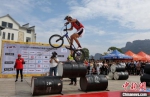 2019CBTL中国攀爬自行车积分联赛冠豸山站比赛现场。　黄水林 摄 - 福建新闻