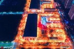 资料图：中国邮政郑州口岸(郑州邮件处理中心)灯火通明。图片来源：IC photo - 福建新闻