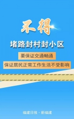 福建强调“七个不得” 要求切实做到依法防控、科学防控、精准施策 - 新浪