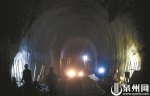 石砻隧道顺利贯通 为兴泉铁路泉州段9标最长隧道 - 新浪