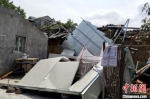 长汀县受损的居民住房。长汀融媒体中心供图 - 福建新闻