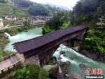 图为寿宁县下党乡的鸾峰桥。　王东明 摄 - 福建新闻