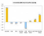 国家统计局：7月CPI同比上涨2.7% 猪肉价格上涨85.7% - 人民代表大会常务委员会